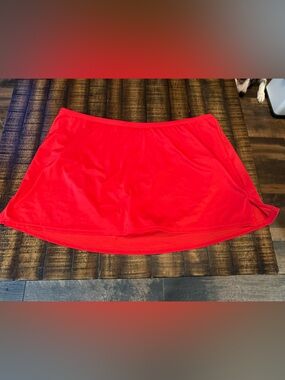 Cacique Coral-Red Swim Brief